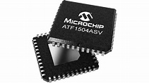 Microchip ATF1504ASV-15AU44, CPLD EEPROM 64 Cells, 64 I/O, 15ns, ISP ...