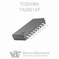 TA2061AF TOSHIBA Other Components - Veswin Electronics