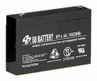 Genuine BB Battery, 6 Volts, 7 Amp-hours (BP7-6-T1, BP7-6-T2)