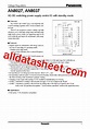 AN8037 Datasheet(PDF) - Panasonic Semiconductor