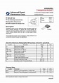 AP60N03GS MOSFET Datasheet pdf - Equivalent. Cross Reference Search