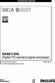 SAA8113HL/C1 datasheet - SAA8113HL; Digital Pc-camera Signal Processor