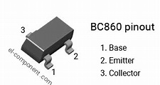 BC860 pnp smd sot-23 transistor complementary npn, replacement, pinout ...