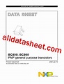 BC860 Datasheet(PDF) - NXP Semiconductors