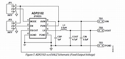 ADP2102-0.8-EVALZ Evaluation Board for Step-Down, DC to DC Converter ...