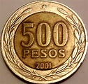 Catalogo Numismatica Chile: Chile KM# 235 - 500 Pesos - 2001