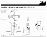 LTSR 25-NP Current Transducers | AC/DC Current Transducers - Darrah ...