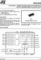 TDA7401D013TR datasheet - Digitally Controlled Audio Processor With ...