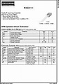 KSC3114 datasheet - NPN Epitaxial Silicon Transistor