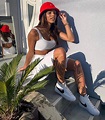 Nike Blazer Mid’77 white sneakers women outfit street style | Sneaker ...