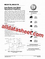 MC33179D Datasheet(PDF) - ON Semiconductor