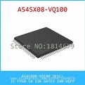 1PCS/lot A54SX08 VQ100 IC FPGA SX 12K GATES 100 VQFP 54SX08 A54SX08 ...