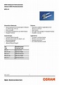 BPX81-3/4 Datasheet PDF , OSRAM : Silicon NPN Phototransistor