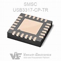 USB3317-CP-TR SMSC Wireless Transceiver ICs - Veswin Electronics
