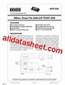 AFE1224E-2/1K Datasheet(PDF) - Texas Instruments