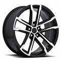 Factory Reproductions Wheels FR 41 Camaro ZL1 - Black Machine Face Rim ...