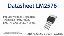 LM2576 Adj. High-Voltage Step-Down Regulator - Datasheet