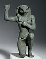 Bronze statue of Falcon-headed God 945 B.C.-712 B.C. | Ancient egypt ...