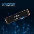Crucial P5 Plus 500GB PCIe M.2 2280SS SSD | CT500P5PSSD8 | Crucial TW
