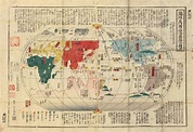 Early Japanese Maps of the World - Vivid Maps