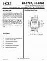 HI-8787 Datasheet PDF - Holt Integrated Circuits