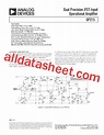 OP215GP Datasheet(PDF) - Analog Devices