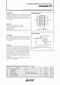 MITSUBISHI M54580P, M54580FP User Manual