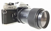 Lot - Fujica AZ-1 Film Camera With Accessories