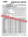 IH5143 Datasheet(PDF) - Intersil Corporation