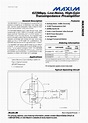 MAX3658_98656.PDF Datasheet Download --- IC-ON-LINE