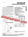 MAX9890 Datasheet(PDF) - Maxim Integrated Products