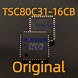 1pcs TSC80C31 16CB PLCC44 8Bit Microcontrôleur TSC80C3116CB TSC TSC80 ...