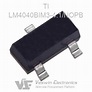 LM4040BIM3-4.1/NOPB TI Voltage Reference - Veswin Electronics