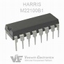 M22100B1 HARRIS Analog Switches | Veswin Electronics Limited