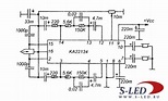 Микросхема УМЗЧ KA22134 » S-Led.Ru - Светодиоды и электронные схемы