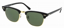 Sonnenbrillen RAY-BAN RB 3016 W0365 Clubmaster Classic 51/21 Unisex ...