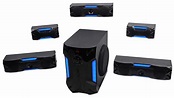 Rockville HTS56 1000w 5.1 Channel Home Theater System/Bluetooth - YouTube