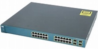 Cisco WS-C3560G-24TS-E, Catalyst 3560 24 10/100/1000T + 4 SFP Enhanced ...
