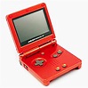 Nintendo GameBoy Advance SP Red Console w charger & 4 Video Games ...