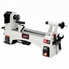 Jet 1 HP 12 in. x 21 in. Wood Lathe, Variable Speed, 115-Volt, JWL ...