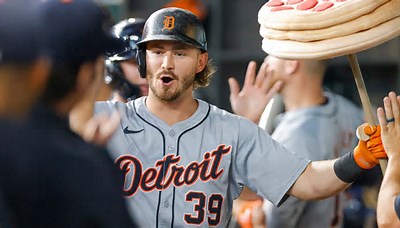 Detroit Tigers Zach McKinstry hits two-run home run in 3-1 win over Texas Rangers