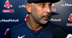 Alex Cora on the Red Sox comeback victory