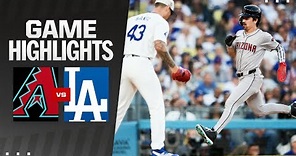 D-backs vs. Dodgers Game Highlights (7/4/24) | MLB Highlights