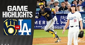 Brewers vs. Dodgers Game Highlights (7/5/24) | MLB Highlights