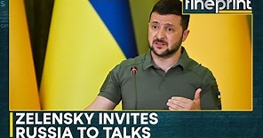 Russia-Ukraine War: Zelensky s U-turn, invites Russia to talks | WION Fineprint