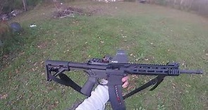 M&P 15-22 with Franklin Armory Binary Trigger (first rounds)