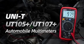 Use UNI-T UT105+/UT107+ Automotive Multimeters to Maintain Vehicle by Yourself
