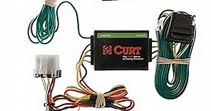 Curt Manufacturing 55353 Vehicle-Side Custom 4-Pin Trailer Wiring Harness, Fits Select Nissan Pathfinder, Pickup , black