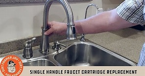 Delta Single Handle Faucet Cartridge Replacement