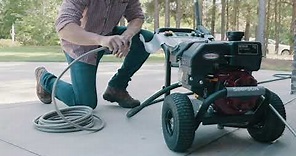 SIMPSON® PS61115 Residential/Commercial Pressure Washer: 3500 PSI with BONUS Surface Scrubber